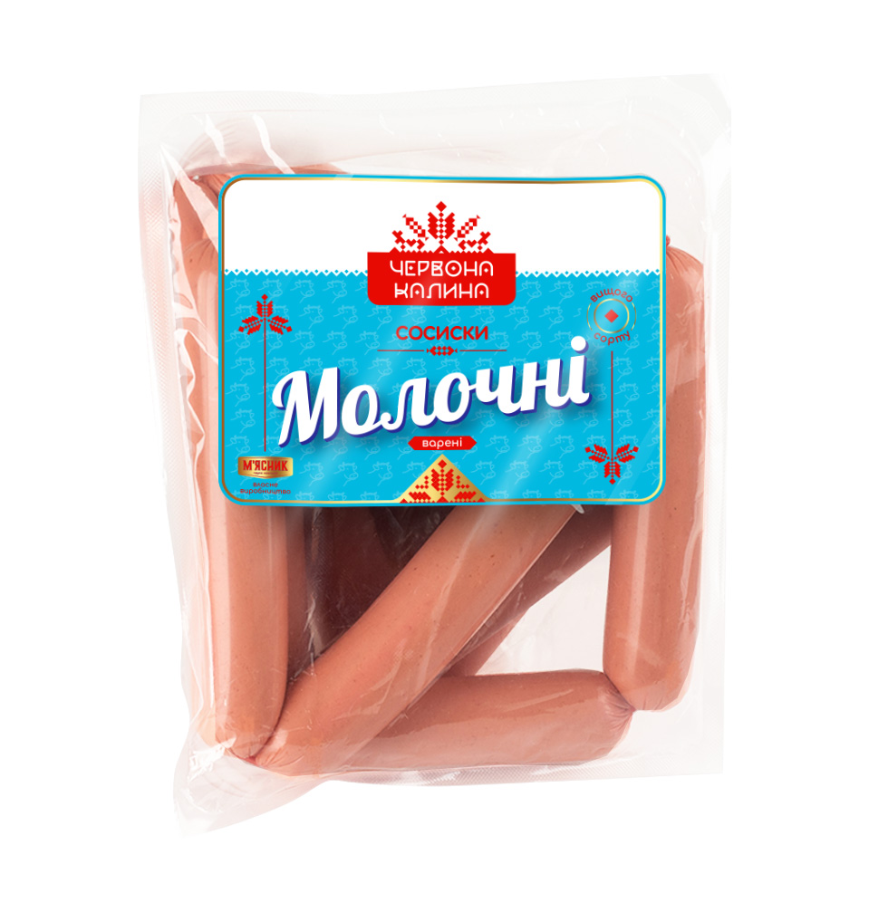 Сосиски Молочні варені